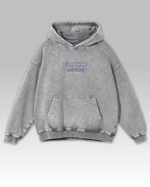 Bluza oversize z kapturem <br>You Are Enough <br>Haft, Efekt sprania